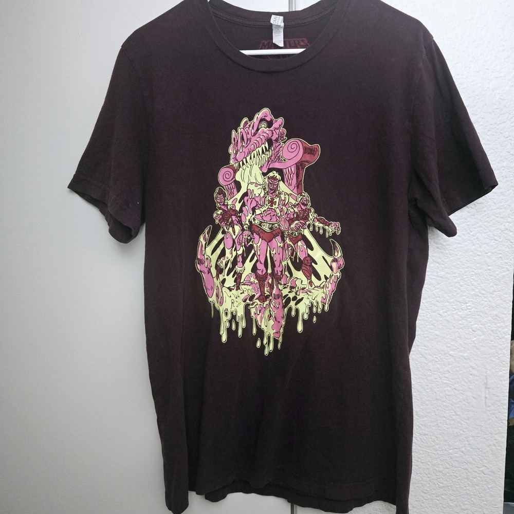 2018 SDCC MOTU Mattel Exclusive Shirt Chris Faccone Artwork T-Shirt - Men Size L